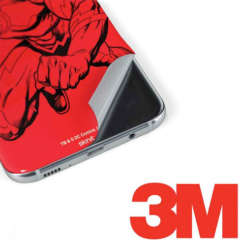 DC Comics The Flash Comic Pop Galaxy S8 Plus Skin